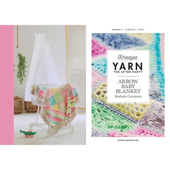 Yarn the after party 77 Arrow Baby Blanket