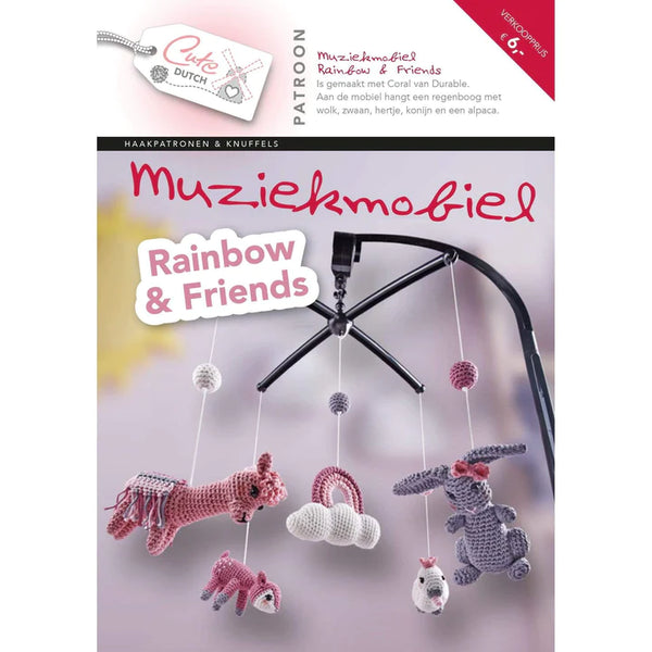 Patroonboekje Muziekmobiel Rainbow en Friends