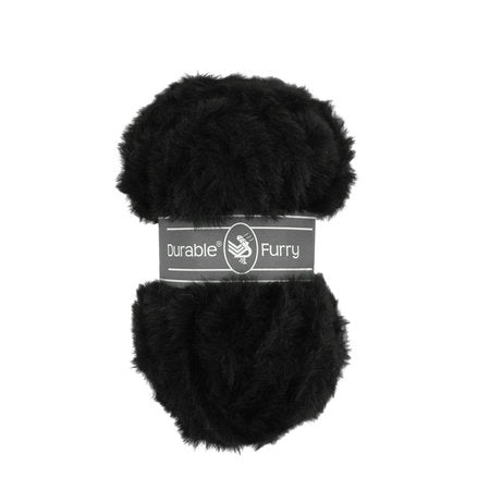 Esther's Haakshop | Haakwinkel Friesland | Ideaal voor zachte vesten en knuffels | Durable Furry 325 Black