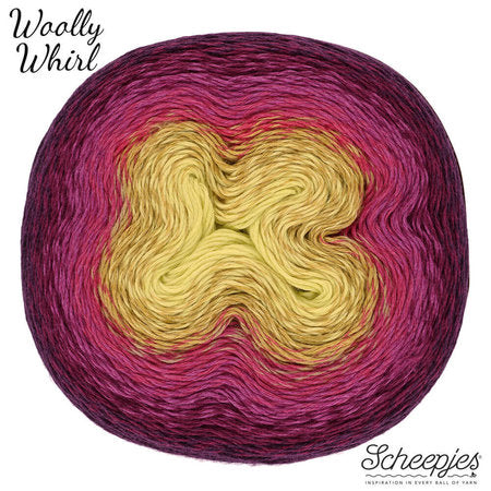 Scheepjes Woolly Whirl 478, wolwinkel friesland, haken, breien, garencake, kleurverloop